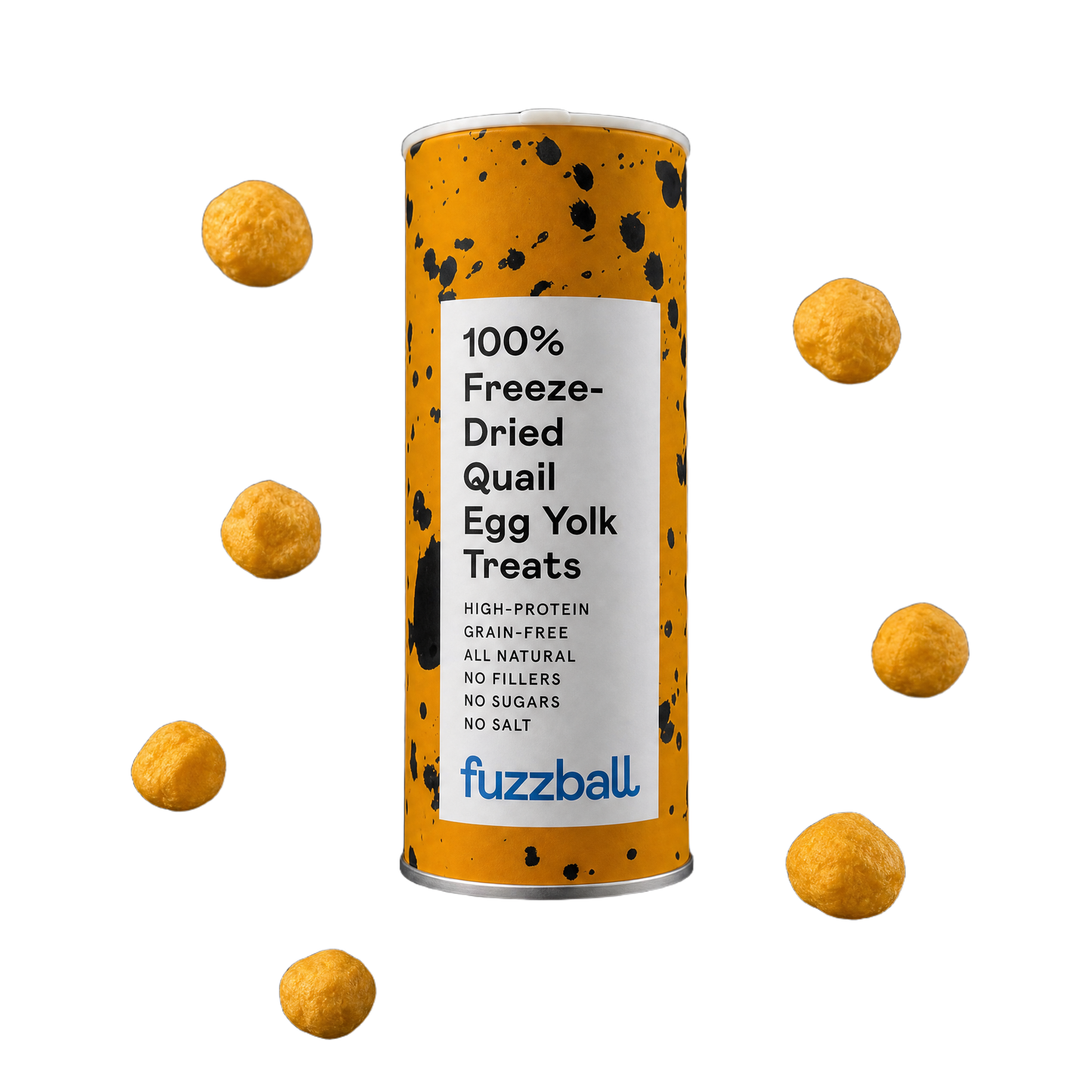 Freeze Dried Quail Egg Yolk Treats (Small)