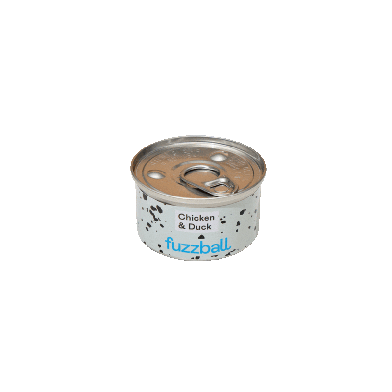 chicken and duck wet cat food 70g tin