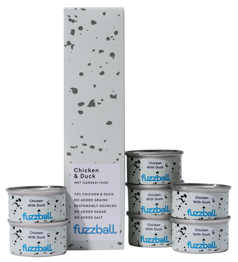 chicken and duck wet cat food 70g tins