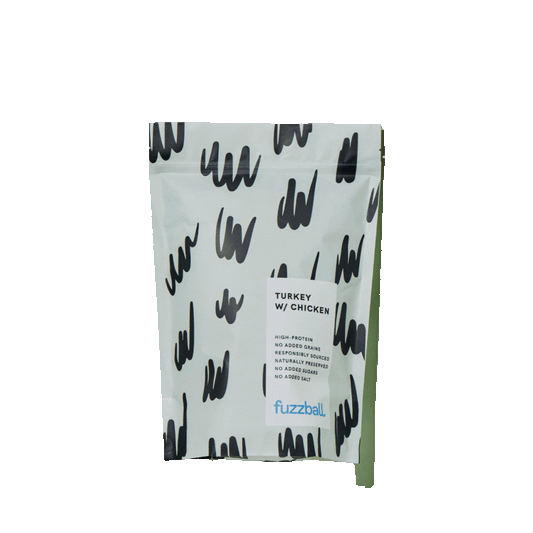 chicken with turkey dried cat food 500g bag