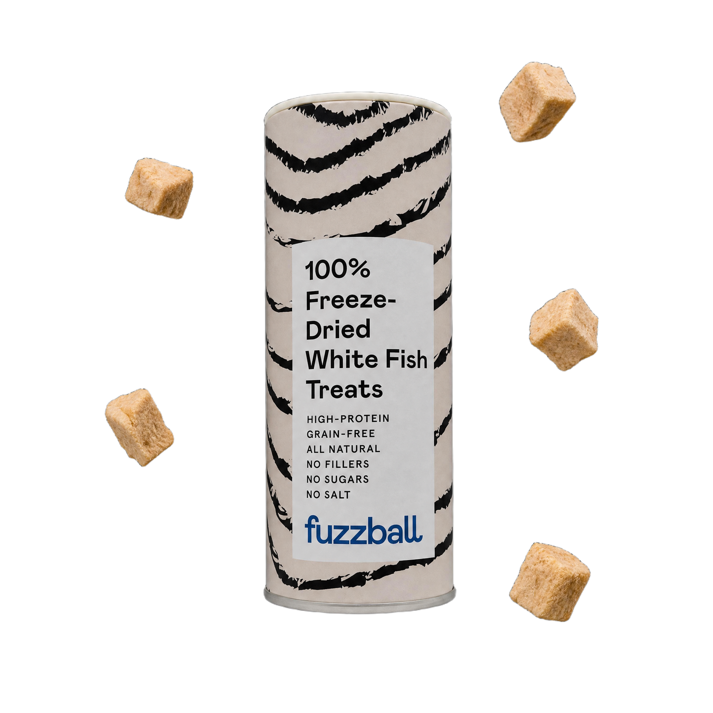 Freeze Dried White Fish Treats (Small)