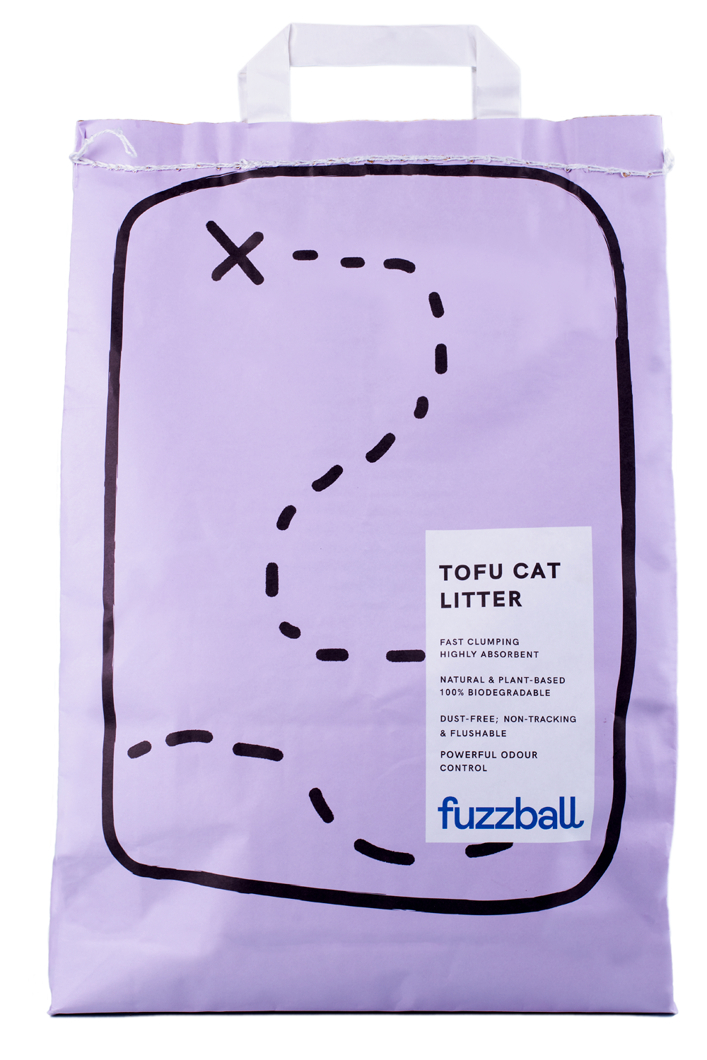 Fuzzball cat litter