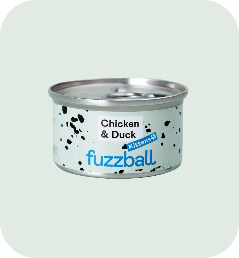 Fuzzball Plan kitten 80-110 Cal